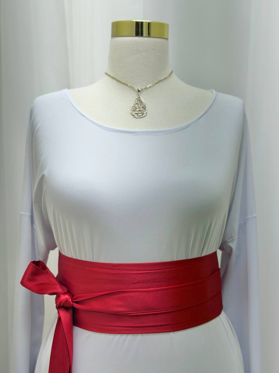 Satin Elegance Waist Belt