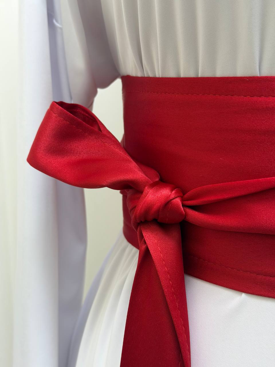 Satin Elegance Waist Belt