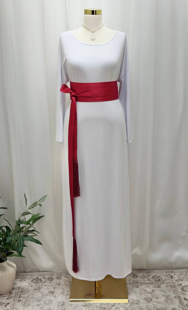 Satin Elegance Waist Belt