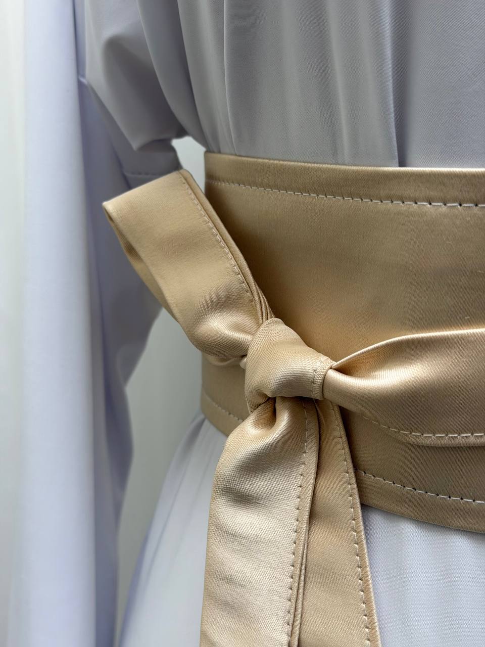 Satin Elegance Waist Belt