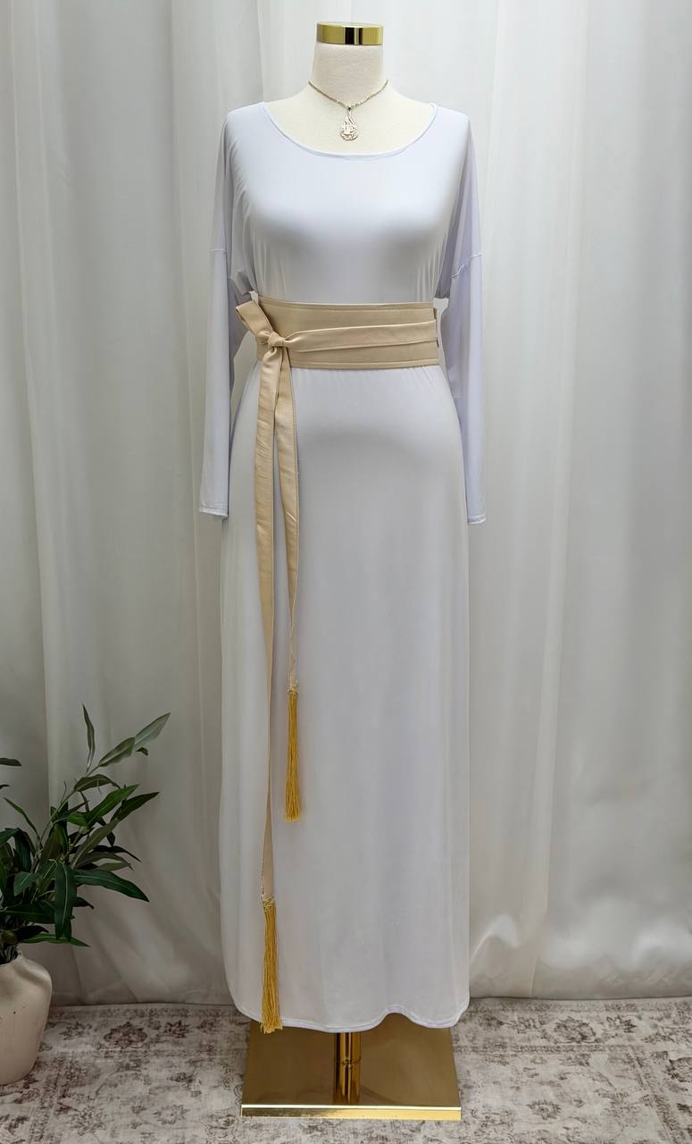 Satin Elegance Waist Belt