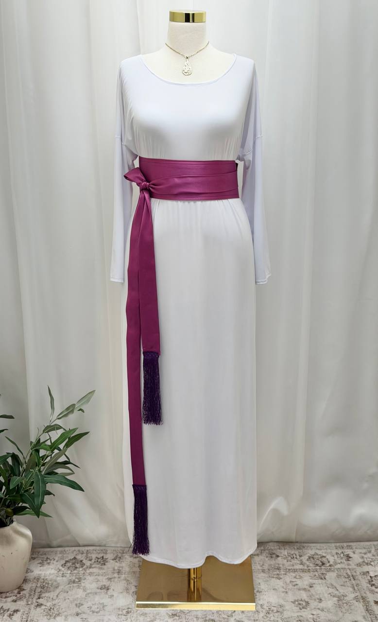 Satin Elegance Waist Belt