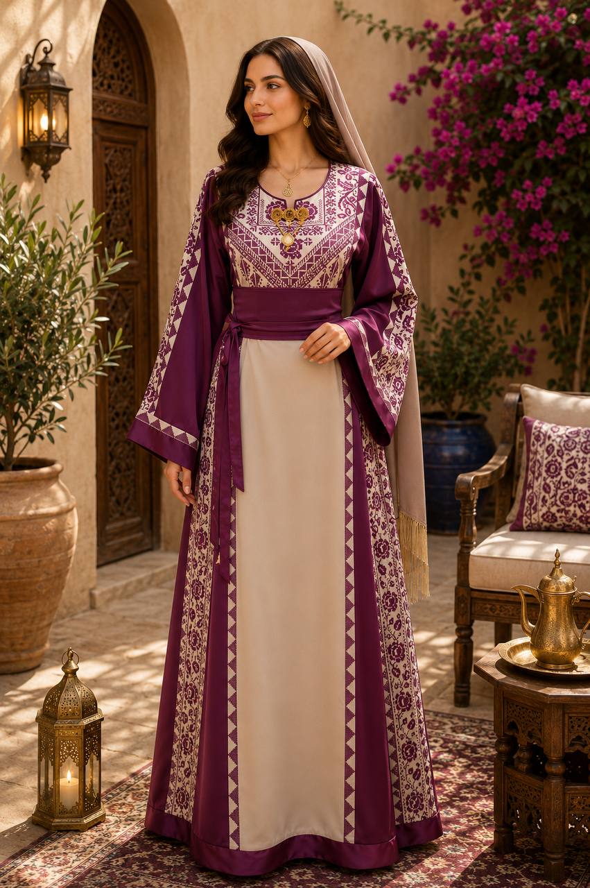 Thuraya Palestinian Thobe