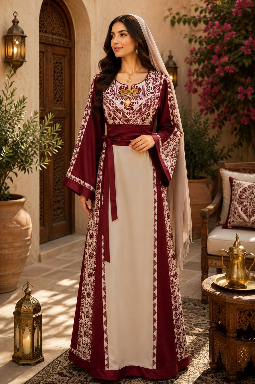 Thuraya Palestinian Thobe