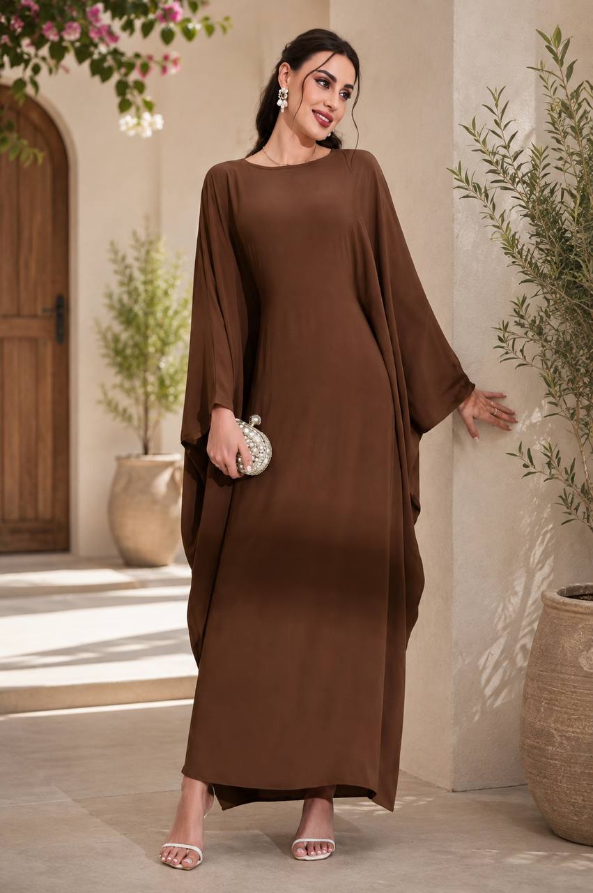 Butterfly Tie-Waist Abaya