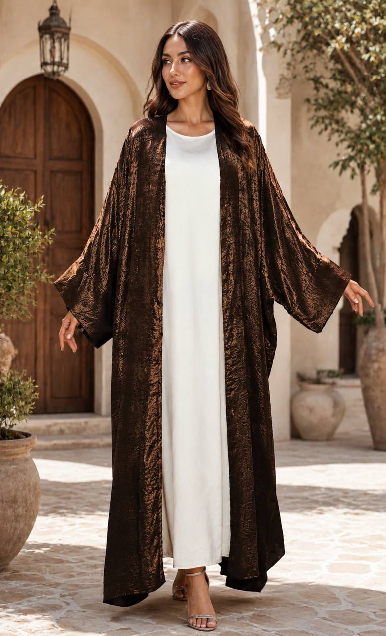 Glow Open Abaya