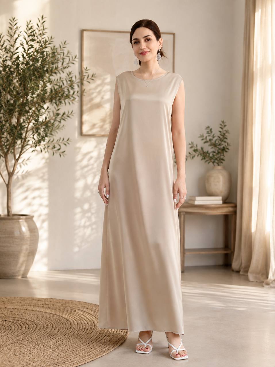 Crepe Inner Dress
