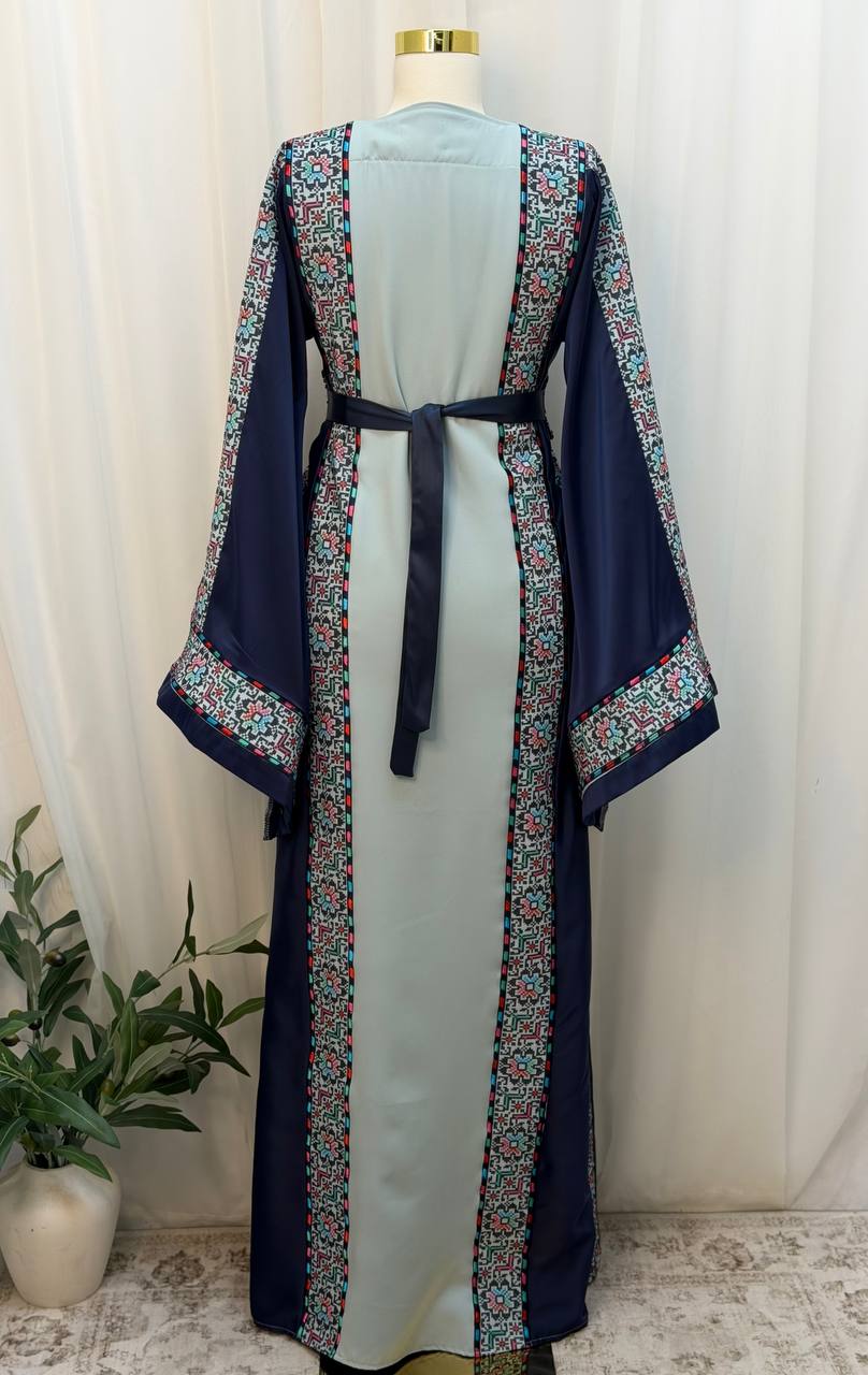 Eman Palestinian Embroidered Thobe