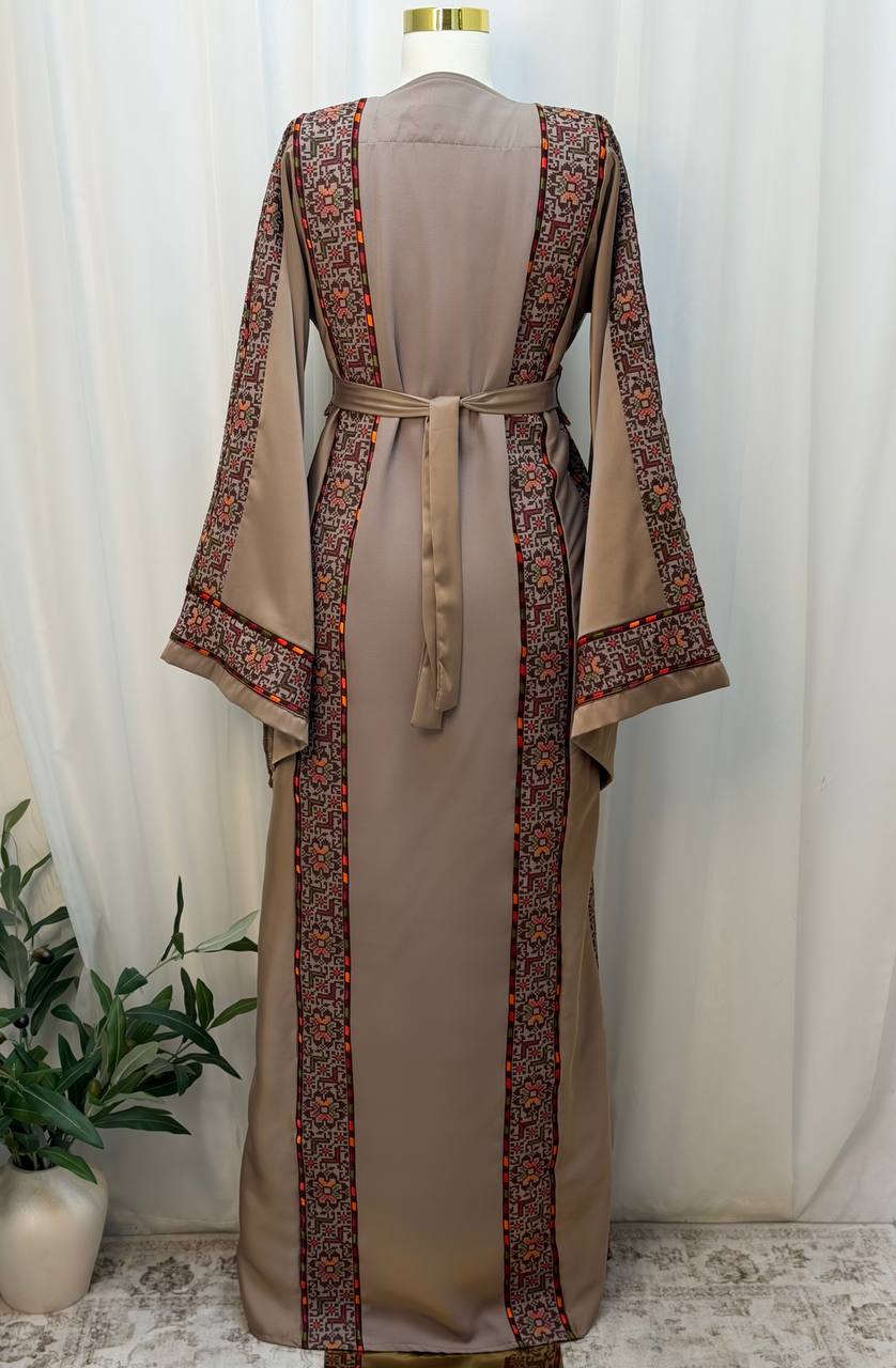 Tala Palestinian Embroidered Thobe