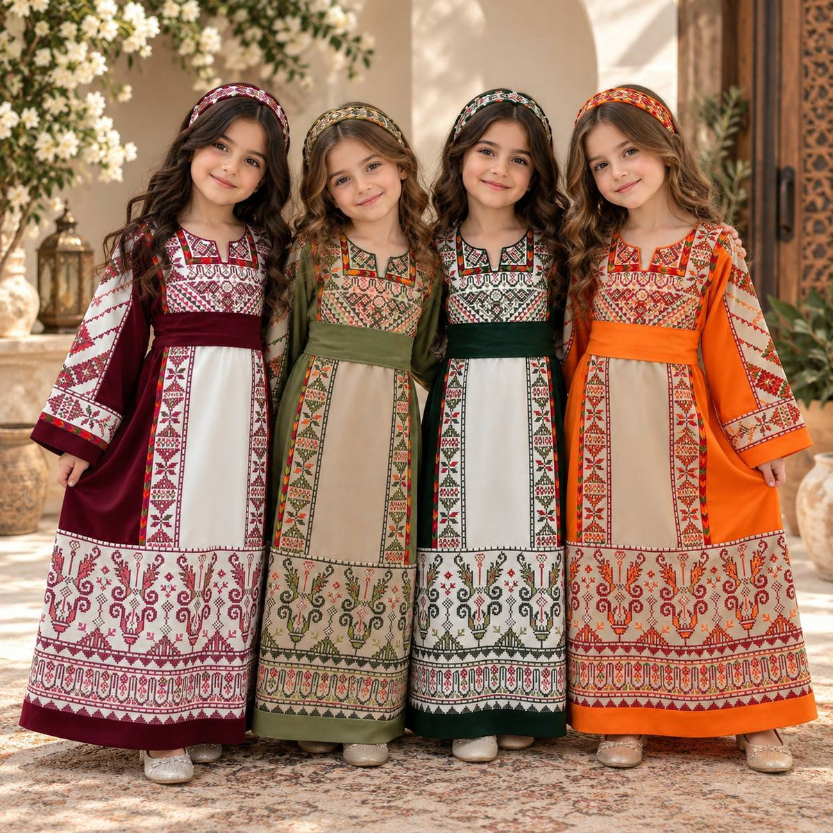 Palestinian Heritage Girls’ Thobe