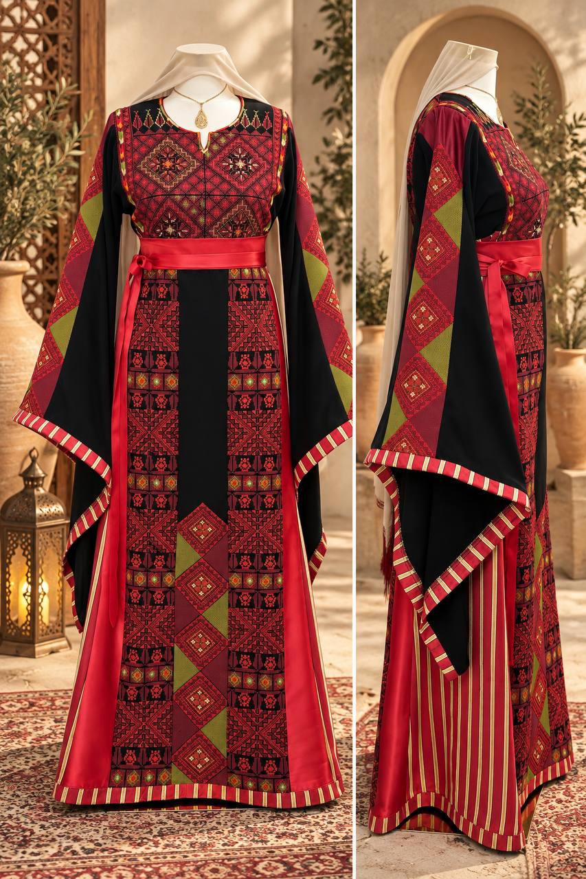 Aseel Heritage Embroidered Thobe