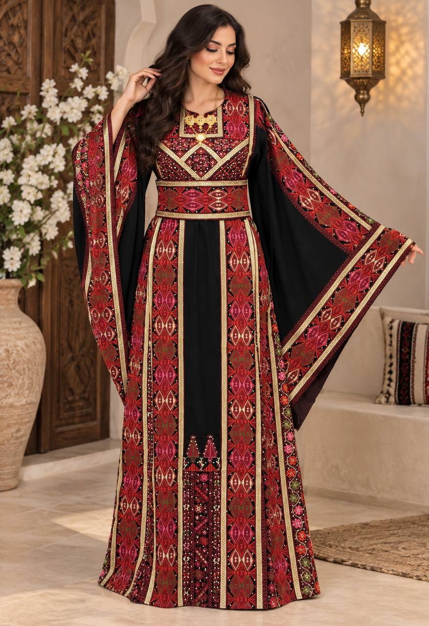 Nesreen Embroidered Thobe