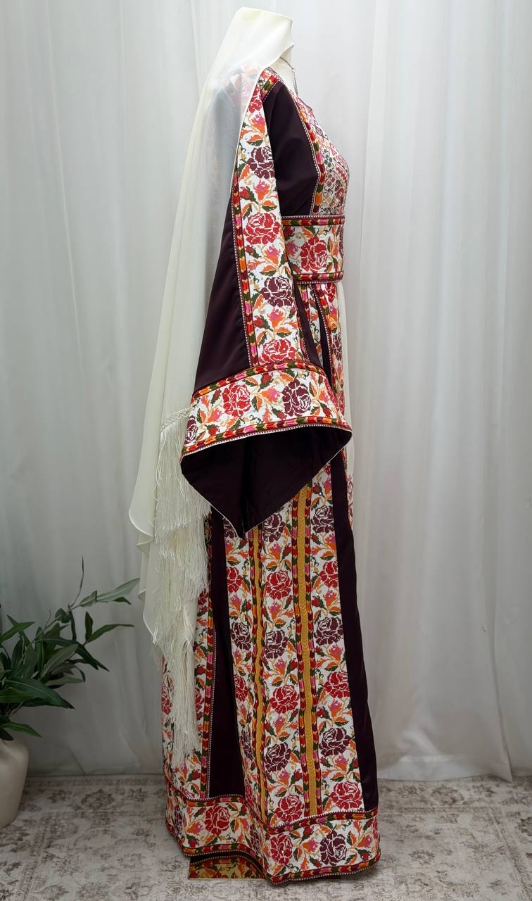 Rose Garden Embroidered Thobe