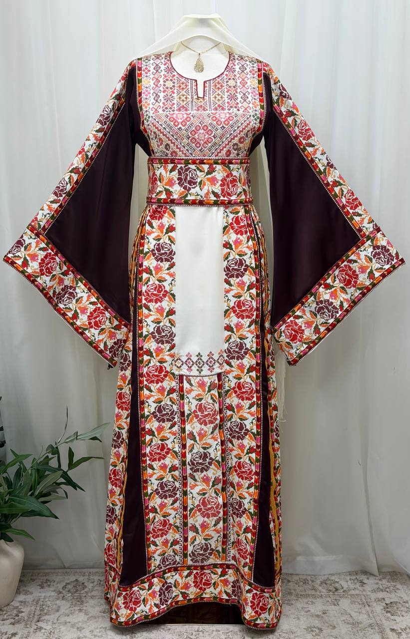 Rose Garden Embroidered Thobe