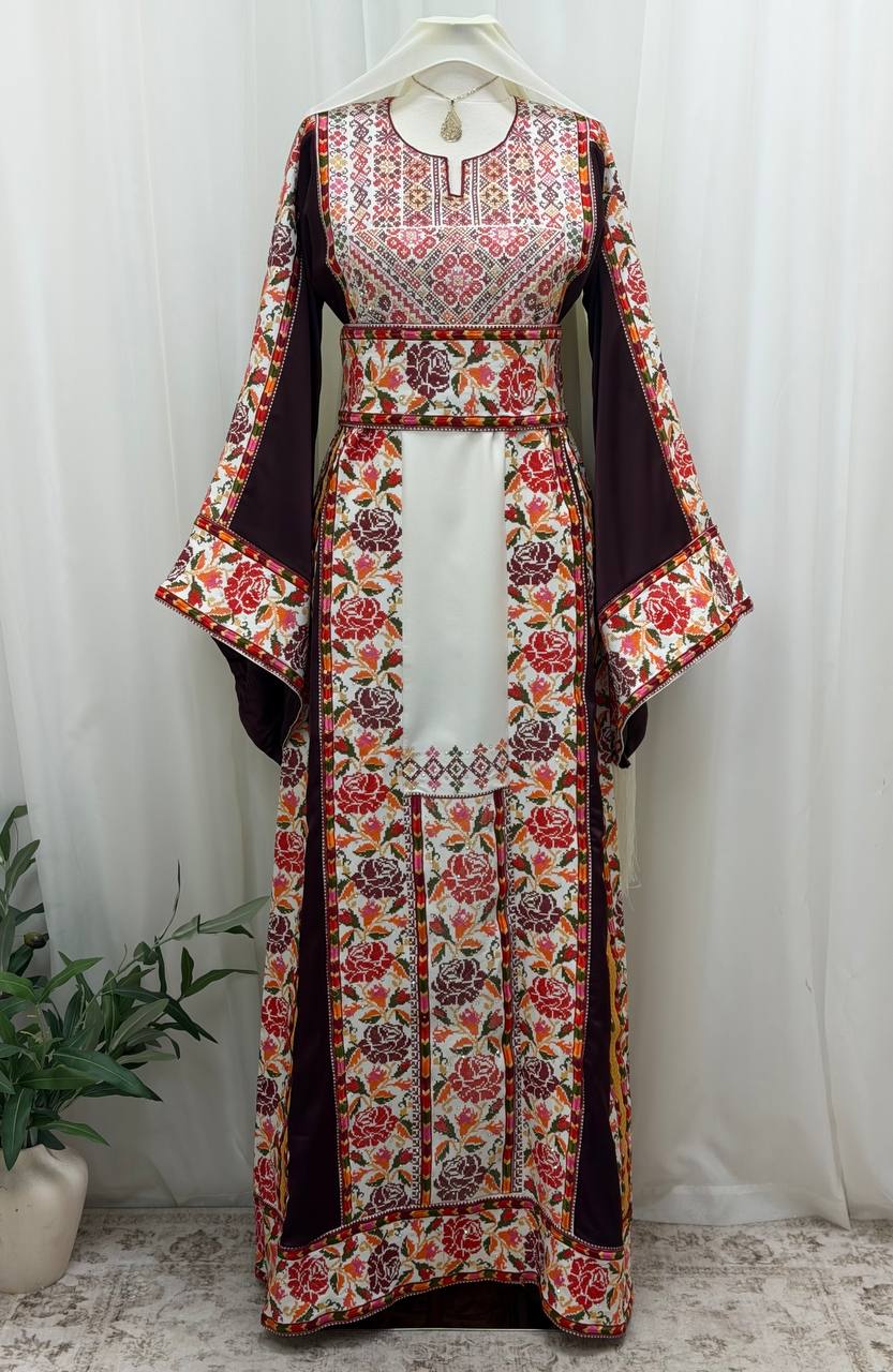 Rose Garden Embroidered Thobe
