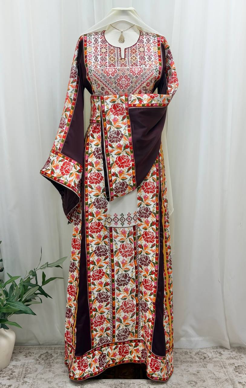 Rose Garden Embroidered Thobe
