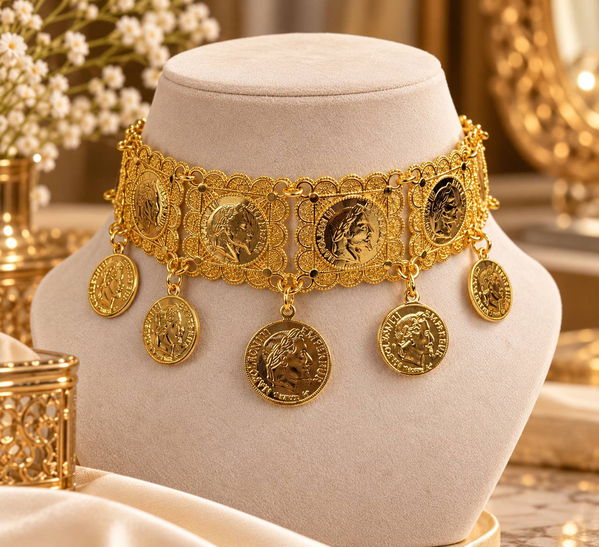Coin Choker – Fashion Accessory
