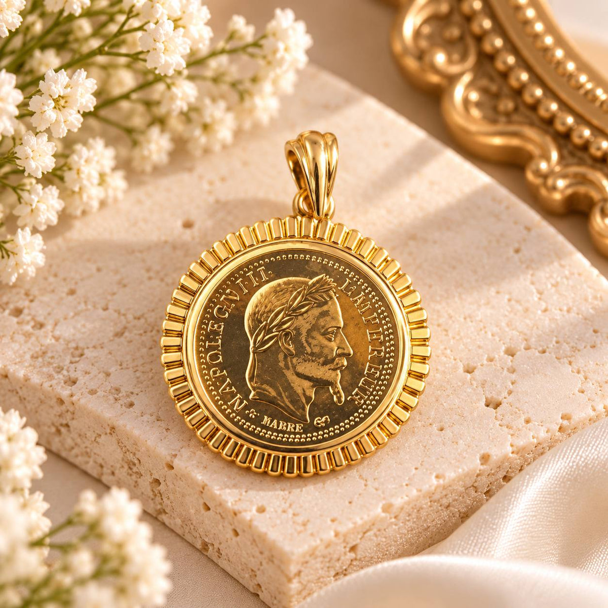 Golden Heritage Lira Pendant