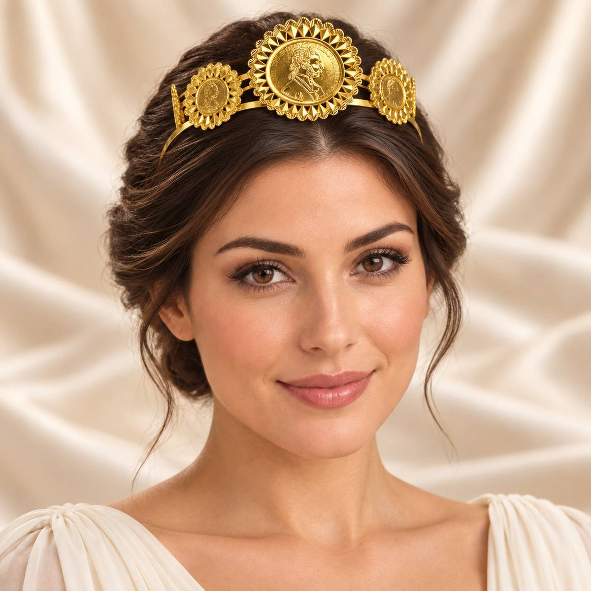Lira Coin Tiara – Fashion Jewelry