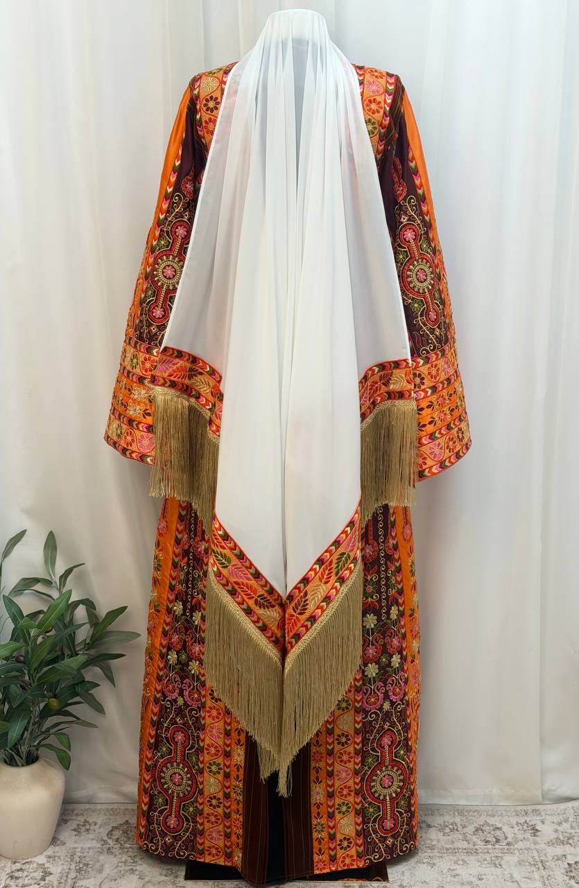 Malikat Al Jannah Wal Nar – Palestinian Embroidered Thobe