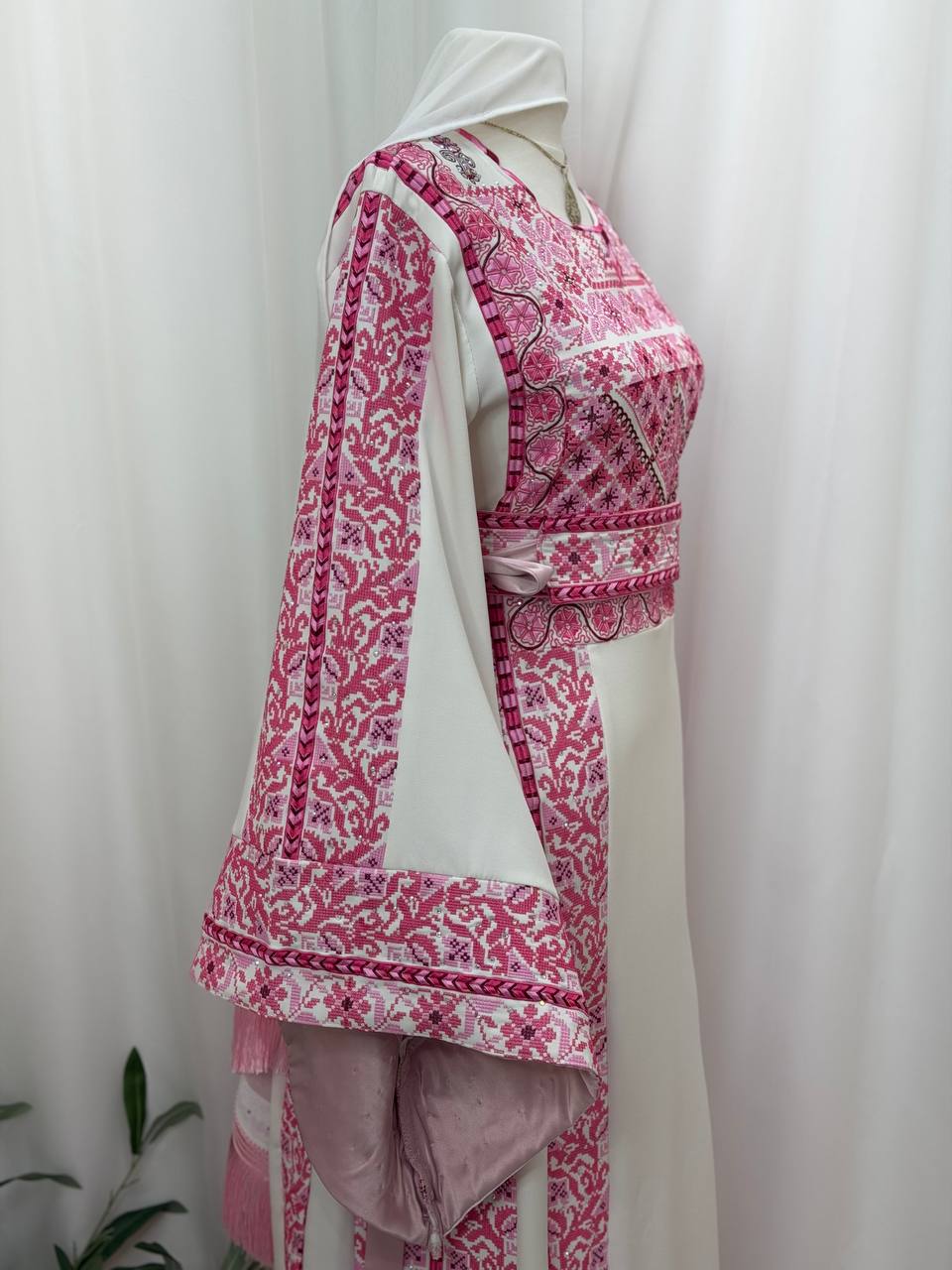 Bisan Palestinian Embroidered Thobe Set