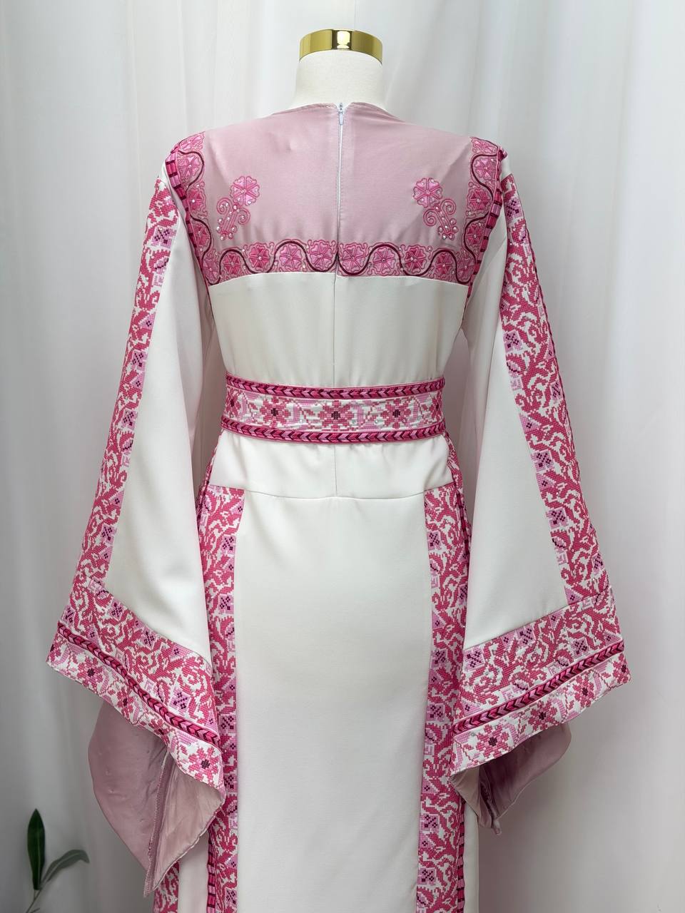 Bisan Palestinian Embroidered Thobe Set