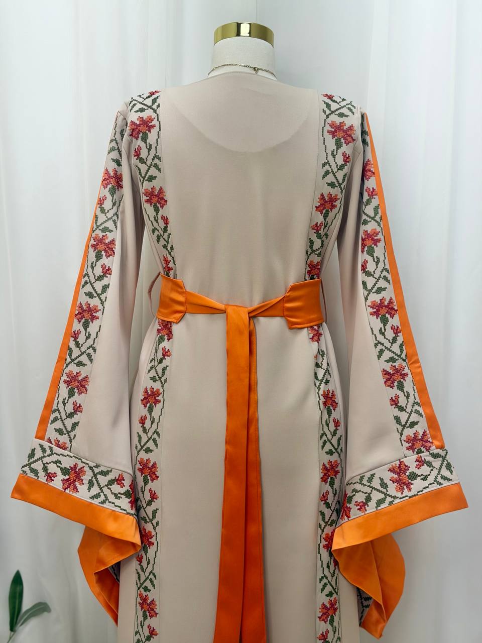 Bisan & Jafra – Palestinian Floral Embroidered Thobe