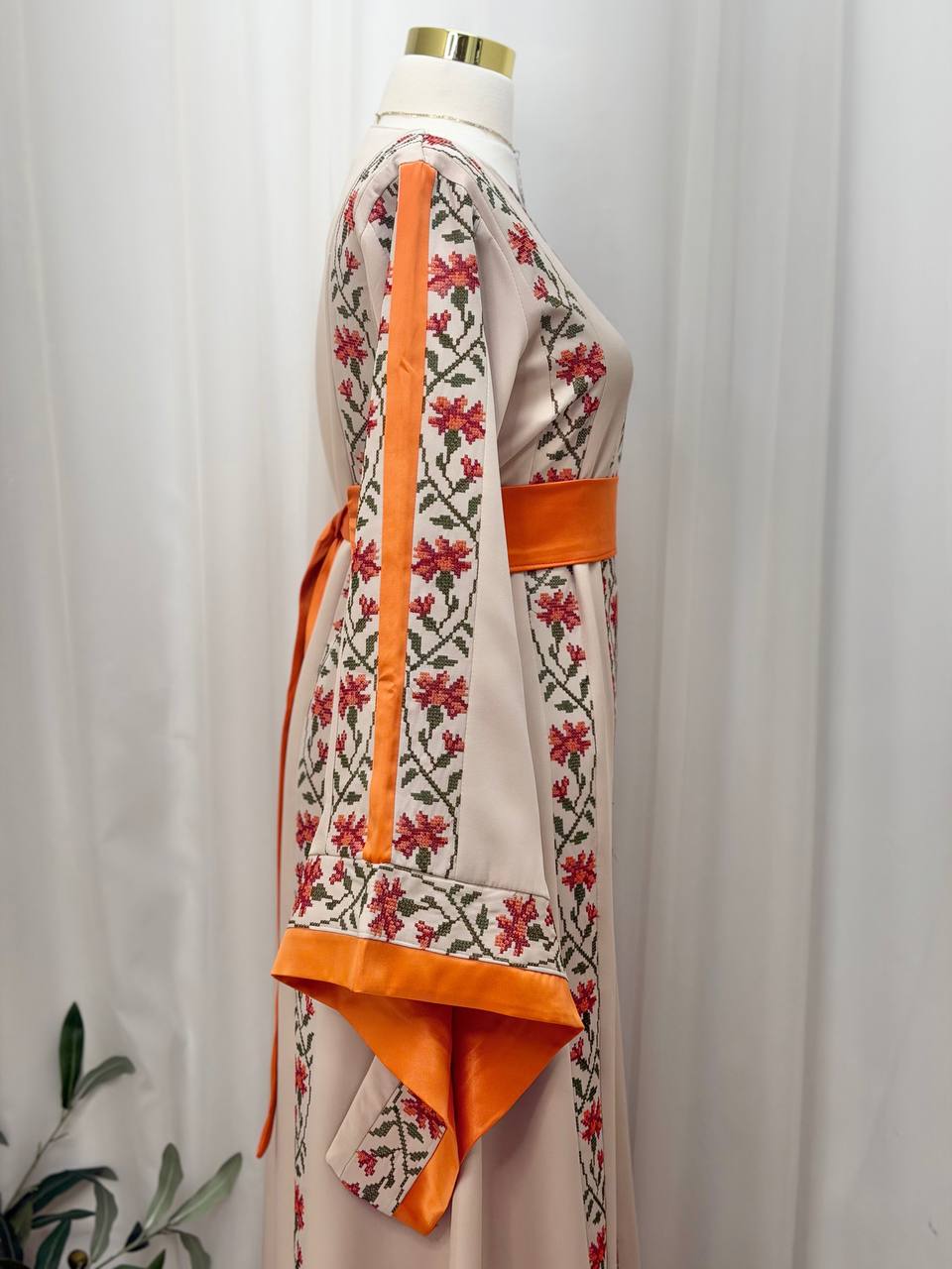 Bisan & Jafra – Palestinian Floral Embroidered Thobe