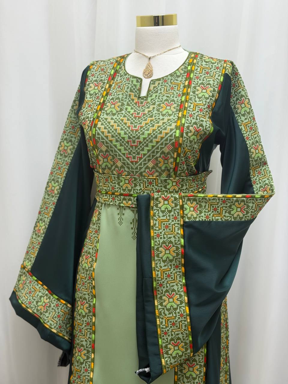 Maysoon Palestinian Embroidered Thobe
