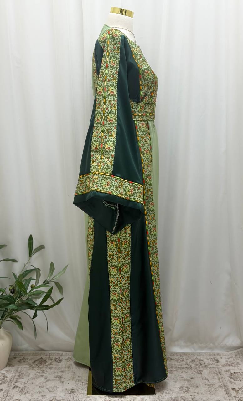 Maysoon Palestinian Embroidered Thobe