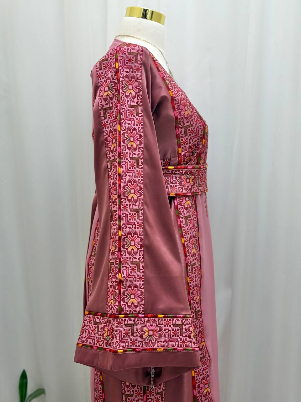 Shatha Palestinian Embroidered Thobe