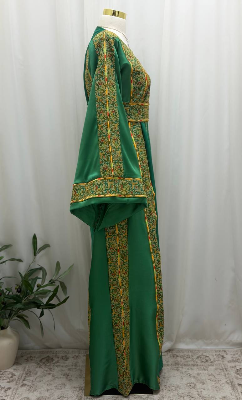 Raneem Palestinian Embroidered Thobe