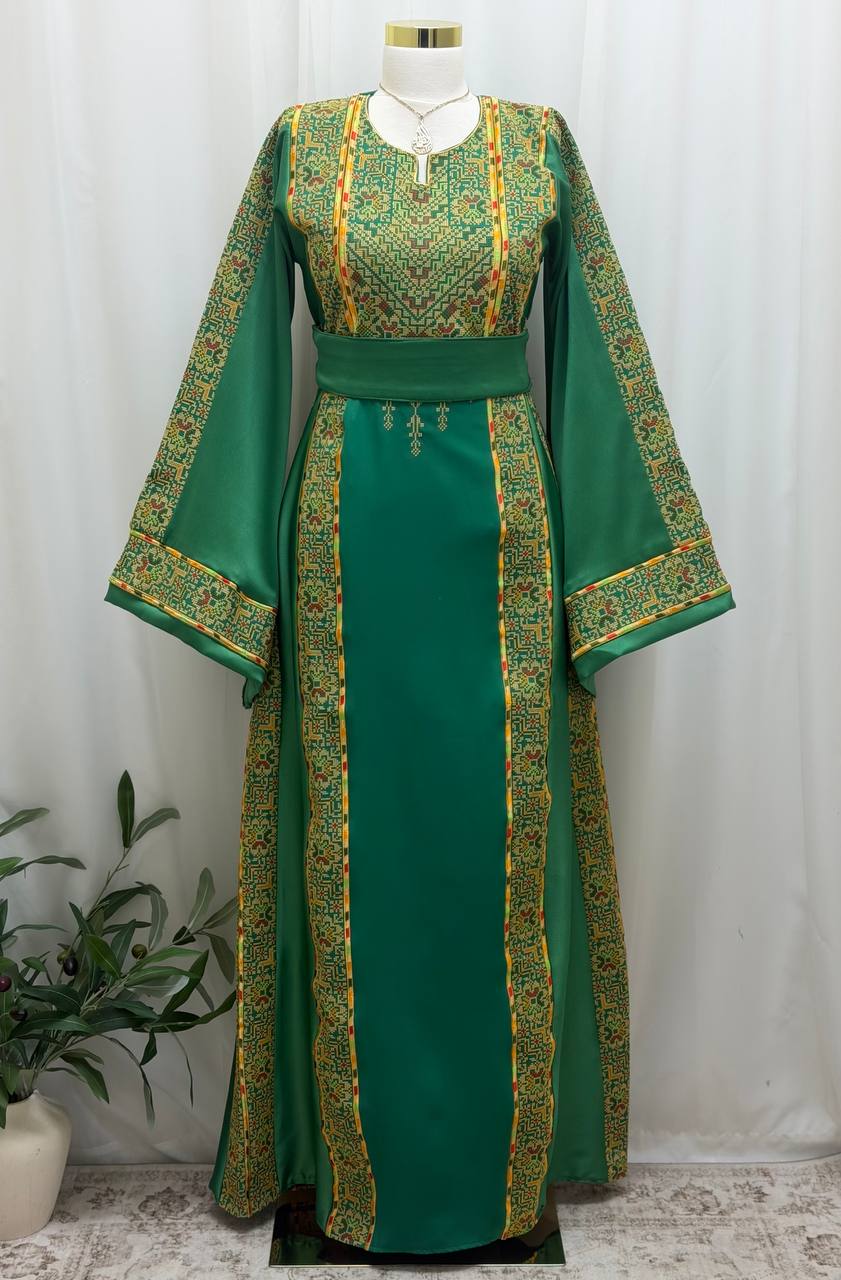 Raneem Palestinian Embroidered Thobe
