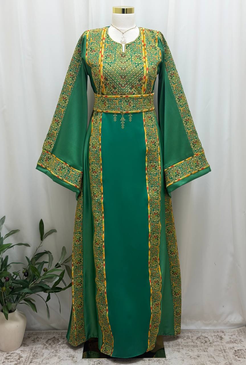 Raneem Palestinian Embroidered Thobe