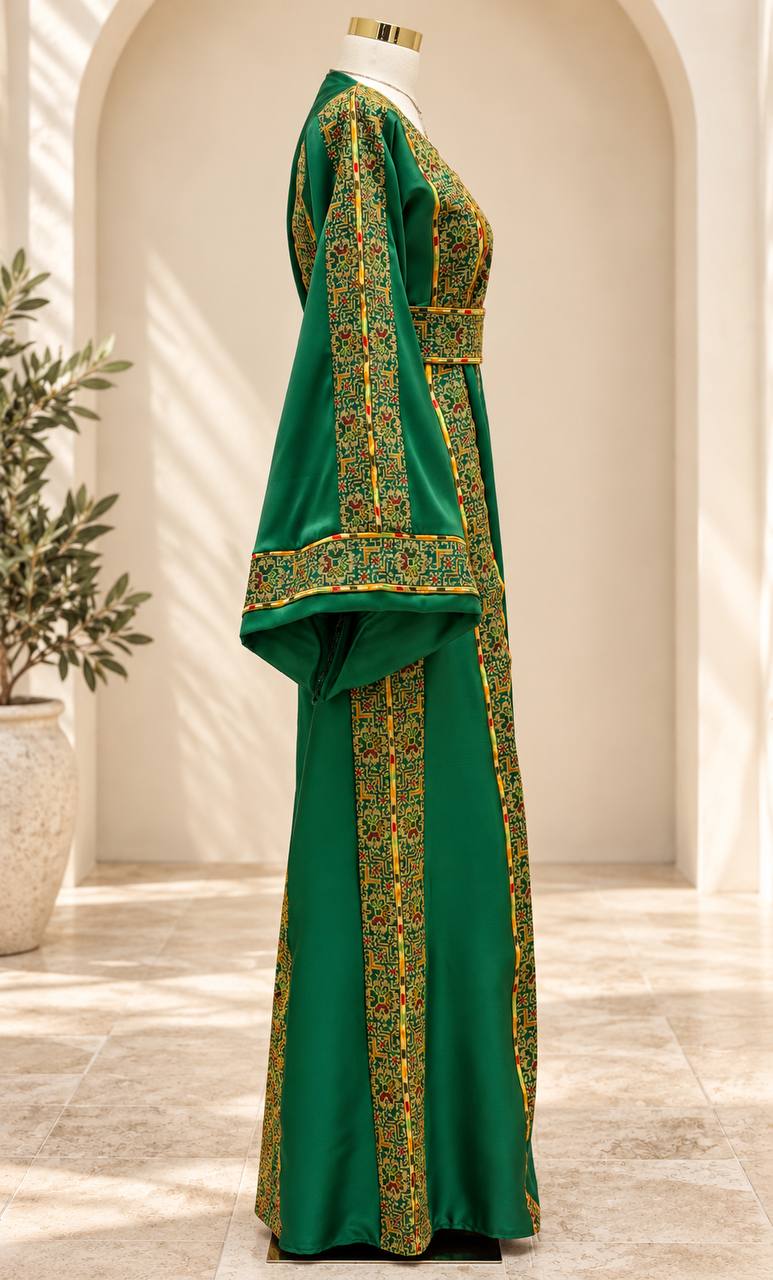 Raneem Palestinian Embroidered Thobe