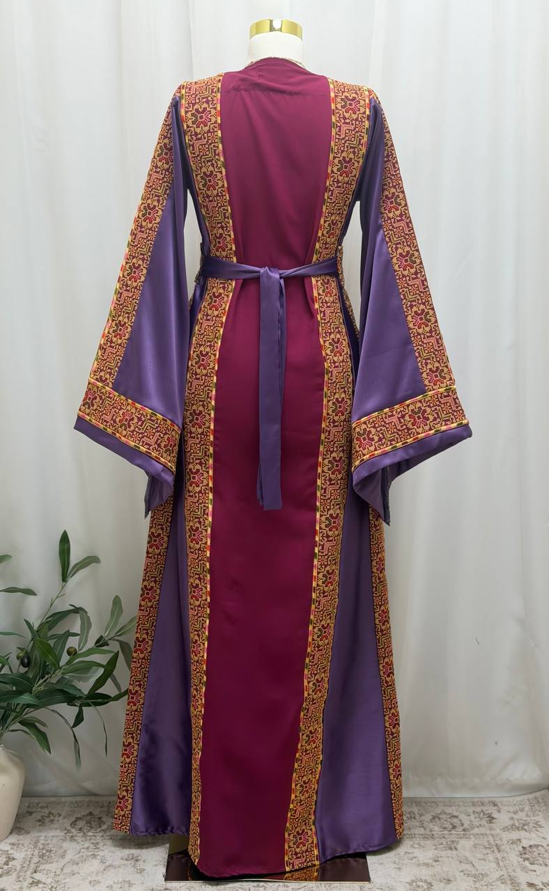 Dima Palestinian Embroidered Thobe