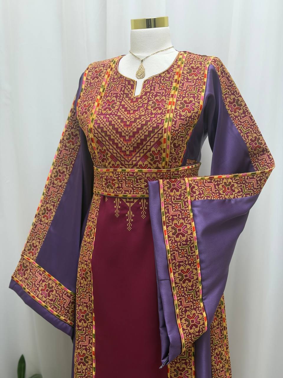 Dima Palestinian Embroidered Thobe