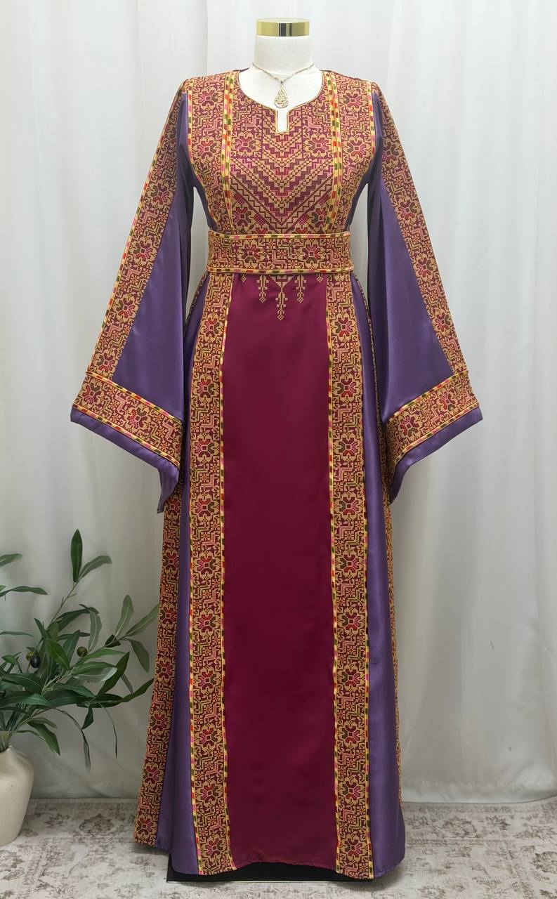Dima Palestinian Embroidered Thobe