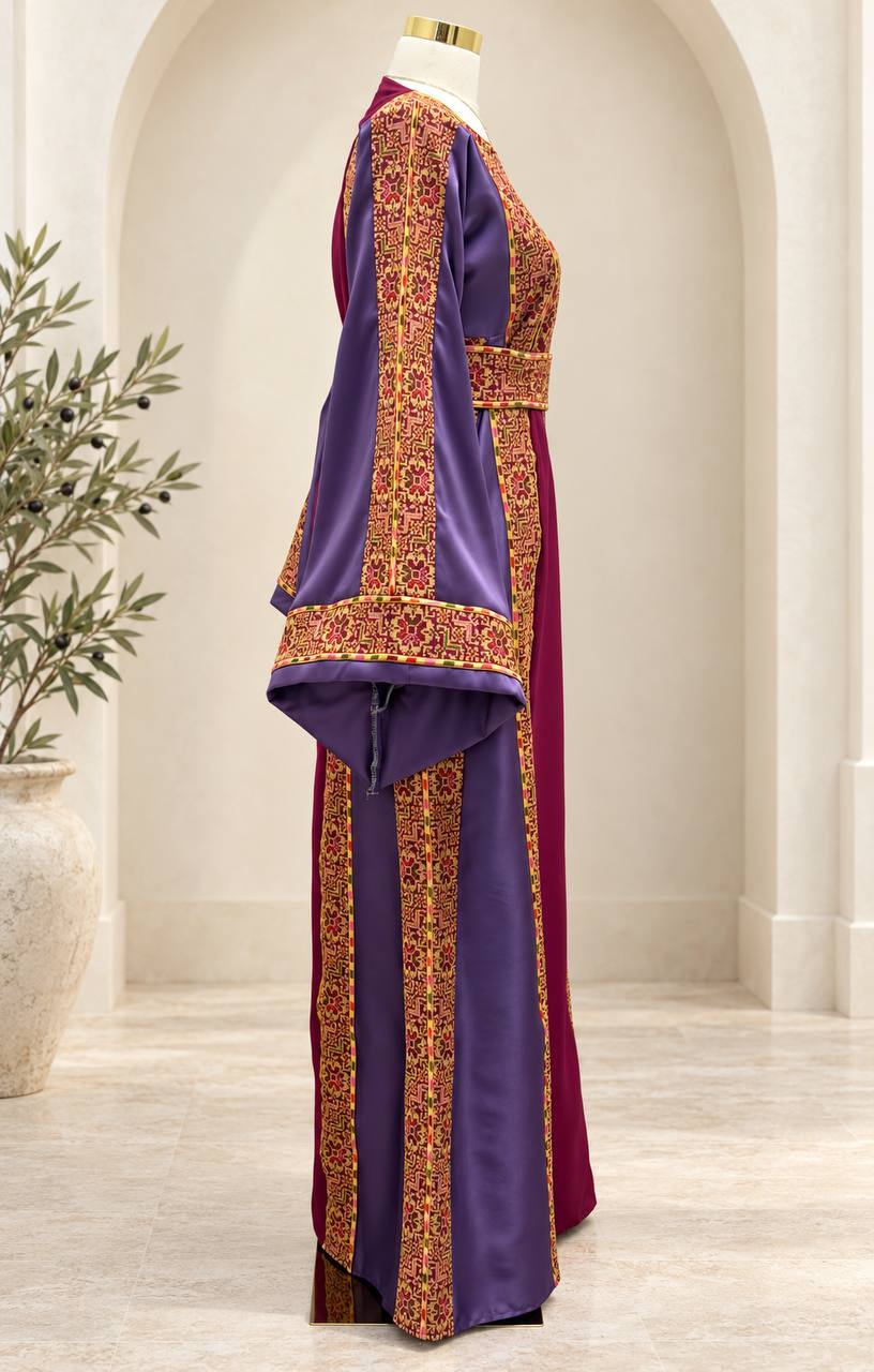 Dima Palestinian Embroidered Thobe