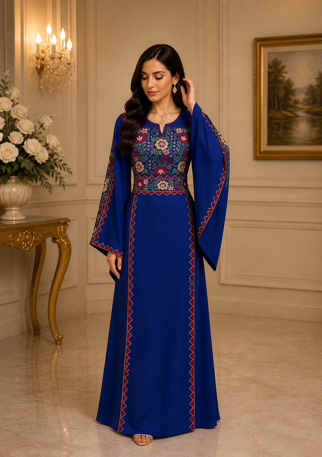 Riyahin Embroidered Thobe